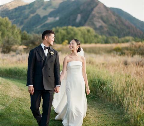 natural flowers on a table setting